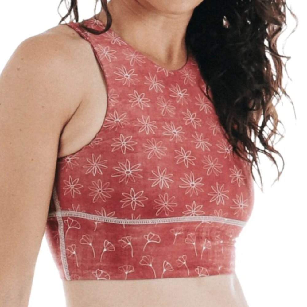 Yoga democracy sports bra